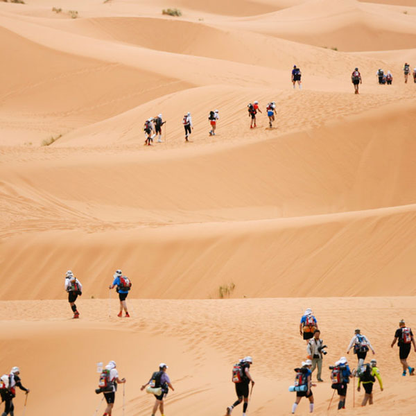 desert marathon in morocco